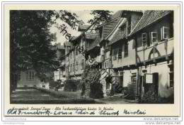 Hansestadt Lemgo Lippe - Alte Fachwerkhäuser Hinter St. Nicolai - Foto-AK - Lemgo