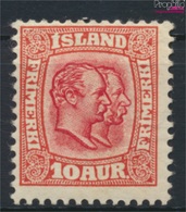 Island 53 Mit Falz 1907 Christian IX. Und Frederik VIII. (9223449 - Préphilatélie