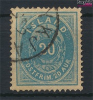 Island 14A A Gestempelt 1882 Ziffer Mit Krone (9223561 - Préphilatélie