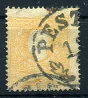 95529 1858. 2Kr Narancs , Pesth - Used Stamps