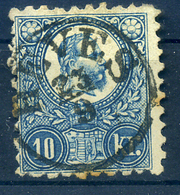 95566 HEVES 10Kr Szép Bélyegzés - Used Stamps