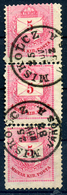 94993 MISKOLC 5Kr Függőleges Csík, Szép Bélyegzés - Used Stamps