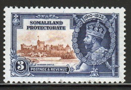 Somaliland Protectorate 1935 George V Three Anna Silver Jubilee Stamp. - Somalilandia (Protectorado ...-1959)