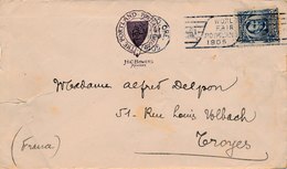 Lettre Canada Portland World Fair Pour La France Cover - Brieven En Documenten