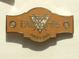 PIN'S BILLARD PICKY POO - Biljart