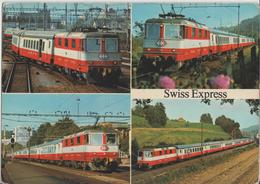 Swiss Express - Städteschnellzug Der SBB, Train Interville CFF - Photoglob - Zug