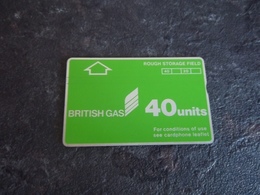 CARTE TELEPHONIQUE BANDE MAGNETIQUE COMPAGNIES PETROLIERES BRITISH GAS T.B.E !!! - Boorplatformen