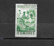 4 OBL  Y & T  Femme Indigène    COMORES "colonie" 36/04 - Used Stamps