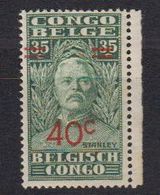 Belgisch Congo 1931 Henry Morton Stanley Opdruk 40c Op 35c ** Mnh (40125C) - Ungebraucht