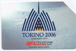 PHONE CARD-SCHEDA TELEFONICA-ITALIA-TELECOM-TORINO 2006 - Giochi Olimpici