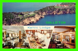 CAP BRETON, NOVA SCOTIA - KELTIC LODGE, AERIAL VIEW -  4 MULTIVIEWS - C.  & G. MACLEOD LTD - - Cape Breton