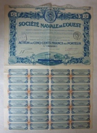 Société Navale De L'ouest - Navigazione