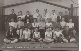 Real Photo Postcard, Beaumont College, Old Windsor Berkshire, Jesuit Public School, Boxing, Sword Fencing Teams, C1914. - Windsor