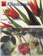 ALBANIA. ALB-63. FLOWERS. 50U. 05-2001. (066) - Albanien