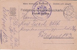 Feldpostbrief - Landwehr Infanterie Regiment Kremsier Nr. 25 - FP 103 - 1915 (36079) - Covers & Documents