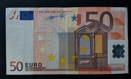 EURO . 50 Euro 2002 Duisenberg P001 V Spain - 50 Euro