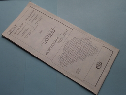KORTEMARK - TORHOUT 20/3-4 ( M834 ) Uitgave 2 Anno 1983 - Schaal / Echelle / Scale 1: 25.000 ( Zie Foto's ) ! - Geographische Kaarten
