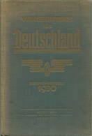 Verkehrsbuch Für Deutschland Sommer-Ausgabe 1930 - Wissenswertes Und Unterhaltendes Von Der Reichsbahn - 106 Seiten Mit - Verkehr