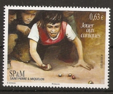 SPM 2013 - Jouer Aux Caniques - Unused Stamps