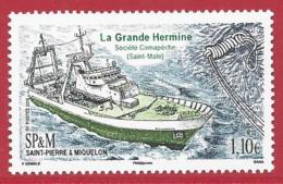 SPM 2016 - La Grande Hermine - Unused Stamps