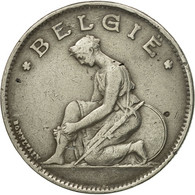 Monnaie, Belgique, Franc, 1923, TB, Nickel, KM:90 - 1 Frank