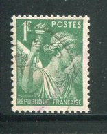 FRANCE- Y&T N°432- Oblitéré - 1939-44 Iris