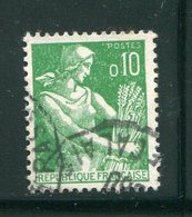 FRANCE- Y&T N°1231- Oblitéré - 1957-1959 Moissonneuse