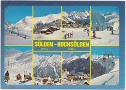 SOLDEN 1377 M - HOCHSOLDEN 2090 M, Used Postcard [21780] - Sölden