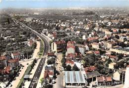 95-DEUIL-LA-BARRE- VUE DU CIEL LA GARE LE MARCHE - Deuil La Barre