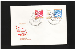 Germania Est-ddr /1972 Fdc  8°  CONGRESSO FDGB - 1971-1980