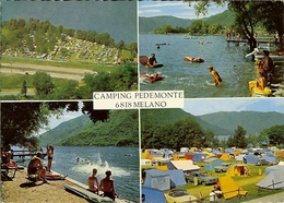CP De MELANO " Camping PEDEMONTE " - Melano