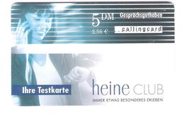 Germany - Callingcard - Prepaid Card - Heine Club - DeTeCardService - Cellulari, Carte Prepagate E Ricariche