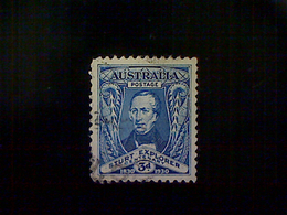 Australia, Scott #105, Used (o), 1930, Charles Stuart, 3d, Dark Blue - Oblitérés