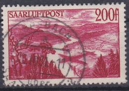 Sarre 1948 Occupation Alliée - PA N°11(o) - - Airmail