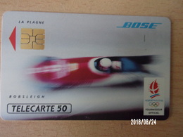 F218 Bose Bobsleigh 50U S03 12/91 - Giochi Olimpici