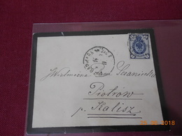 Lettre De Russie Avec Cachet De 1893 - Lettres & Documents