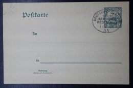 Deutsche Post In Kamerun Postkarte  Deutsche Seepostlinie Hamburg - Westafrika Cancel - Camerún