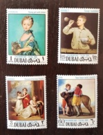 DUBAI Tableaux, IMPRESSIONNISTES, Painting 4 Valeurs  ** MNH Manet, Goya, Lawrence, Perroneau - Impressionismus