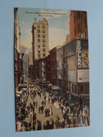 NASSAU Street North From LIBERTY Street New York City ( H. Finkelstein ) Anno 19?? ( See Photo ) ! - Places & Squares