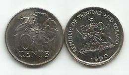 Trinidad And Tobago 10 Cents 1990. - Trinidad En Tobago