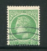 FRANCE- Y&T N°675- Oblitéré - 1945-47 Cérès De Mazelin