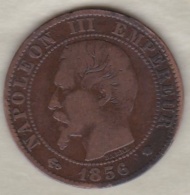 5 Centimes 1856 MA Marseille  . Napoléon III - 5 Centimes