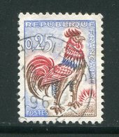 FRANCE- Y&T N°1331- Oblitéré - 1962-1965 Cock Of Decaris