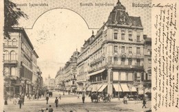 T2/T3 Budapest V. Kossuth Lajos Utca, Sternberg üzlete, Zongora-harmonium-cimbalom Termek, Divald (EK) - Unclassified