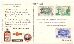 Carte Pub Ionyl Biomarine Saint Pierre Et Miquelon Le Cap Perce - Storia Postale