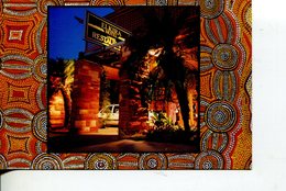 (PF 525) Australia - NT - Elkira Motel + Aboriginal Painting Design - Alice Springs