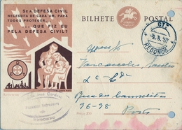 1957 , REDONDO - OPORTO , DEFESA CIVIL - PROTECCIÓN CIVIL - Cartas & Documentos