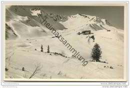 Schwarzwasserhütte Mit Steinmandl - Foto-AK - Kleinwalsertal