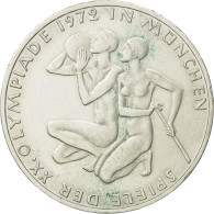 Monnaie, République Fédérale Allemande, 10 Mark, 1972, Hamburg, SPL, Argent - Autres & Non Classés
