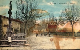 RIANS   -  Avenue De La Gare - Rians